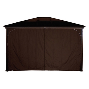Extra Long Shower Curtain Target Gazebo with Privacy Panels