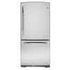 GE 20.2 Cu. Ft. Bottom Mount Refrigerator (GDRS0KBXSS) - Stainless Steel