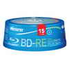 Memorex 4X 25GB Blu-ray 15-Pack BD-RE Discs