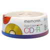 Memorex 25-Pack 52X CD-R - Cool Colours