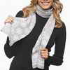 Jessica®/MD Scarf With Snowflake And Polkadot Pattern