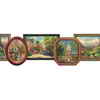 Blue Mountain® Die Cut 8.5'' Border Solid Vinyl, Thomas Kinkade Inspired Home Die Cut Border