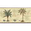 Imperial 10¼'' H Green Palm Tree Border