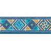 Sanitas® 6.83'' H Blue & Tan Moroccan Tile Border