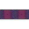 Sanitas® 6.83'' H Pink & Purple Funky Optics Border