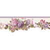 Sanitas® 6½'' H Purple & Pink Pastel Cottage Rose Border