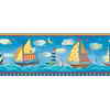 Sanitas® 9.38'' H Brightly Coloured Regatta Border