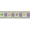 Village 6.83'' H Multi Coloured Busy Bee's Border