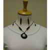 EcoGear Brown Tagua Nut Necklace & Earrings Set