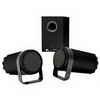 Altec Lansing BXR1221AM Multimedia 2.1 w/ Subwoofer Black Cylindrical Design (Retail Box)