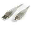 StarTech 15 ft. Transparent USB 2.0 Cable