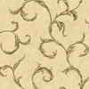 Sanitas® 20½'' W Yellow Majestic Scroll Wallpaper