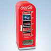 Coca-Cola® Retro Vending Fridge - Red