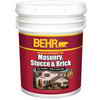 BEHR Interior/Exterior Masonry, Stucco & Brick Paint, Flat - 18.63L
