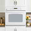 GE 30'' Electric Convection Self Clean Single Wall Oven - White