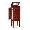 Dark Cherry Finish Jewellery Armoire