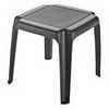 Plastic Patio Side Table, Earth