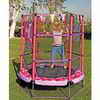 Dora/Diego Trampoline with Enclosure, 55-in