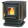 Pellet Burning Stove with Auto-Start Igniter, 2,200 sq.ft.