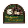 ''Cabernet Sauvignon'' Wall Clock