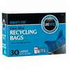 Likewise Recycling Blue Bags, 30x32½-inch