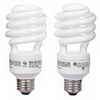 GE Soft White Bulb 2-pack, 26W Mini