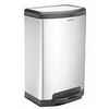 Cuisinart Stainless Steel Half Round Step Can, 40L