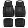 4-piece Rubber Floor Mat Set