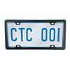 Monterey License Plate Frame, Black