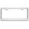 Chrome Diamond Design License Plate Frame