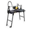 QEP 30 Inch Bridge Tile Saw with Water System, 2 HP Motor, 8 In. Black Widow Diamond Blade, Lase...