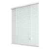 Perfect Home Essentials 1 Inch Light Filtering Vinyl Mini Blind, White - 27 Inch x 64 Inch