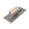 QEP 1/4 In. x 3/8 In. x 1/4 In. Square Notch Flooring Trowel, ProSeries.