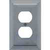 Atron Electro Industries Inc. Cast Metal Aztec Satin Nickel Duplex