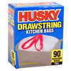Husky Tall Kitchen Drawstring Bags