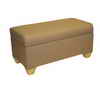 Skyline Furniture Kids Storage Bench In Duck Khaki