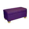 Skyline Furniture Kids Storage Bench In Duck Grape