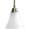 Progress Lighting Janos Collection Brushed Nickel 1-light Mini-Pendant