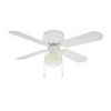 Hampton Bay Littleton Ceiling Fan in White - 42 Inches