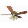 Hampton Bay Maris Antique Brass Ceiling Fan - 44 Inch