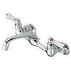 Glacier Bay 2 Handle Wallmounted Kitchen Faucet - Chrome