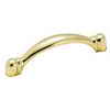 Amerock 3 Inch Centre Hole Traditional Classics Bright Brass Finish Pull