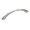 Amerock 96 Millimetre Centre Hole Satin Chrome Finish Arched Pull