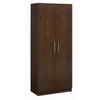 Perfect Home Essentials 72 In. Storage Cabinet - Walnut