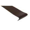 Shur-Trim Vinyl Stair Treads With Nosing, Brown - 18 Inch