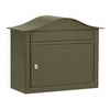 Architectural Mailboxes Lunada Locking Wall Mount Mailbox Bronze