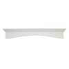 Elements Oxford Mantel Shelf, White CARB Compliant MDF - 64 Inch