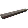 Elements Roman 60 Inch Contemporary Mantel Shelf in Espresso Veneer