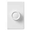 Lutron ROTARY ECO 600W 1P/3W DIMMER - WH
