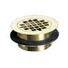 Kohler Shower Drain in Vibrant Polished Brass